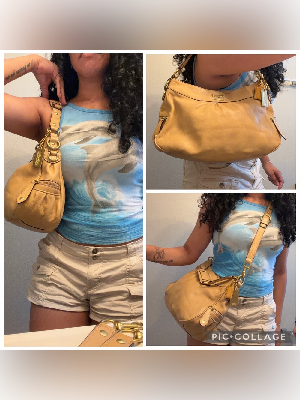 Coach Madison Tan Shoulder bag #13250